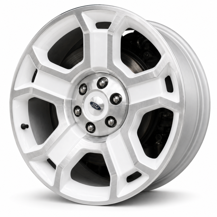 Ford F-150 Wheel Rim Polished White 3750 Stock Factory OEM Replacement