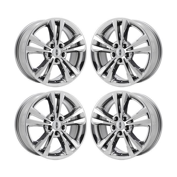 Lincoln MKS Wheel Rim PVD Bright Chrome 3765 Stock Factory OEM Replacement