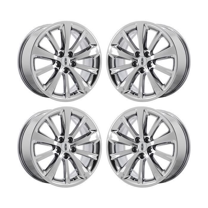 Lincoln MKS Wheel Rim PVD Bright Chrome 3766 Stock Factory OEM Replacement