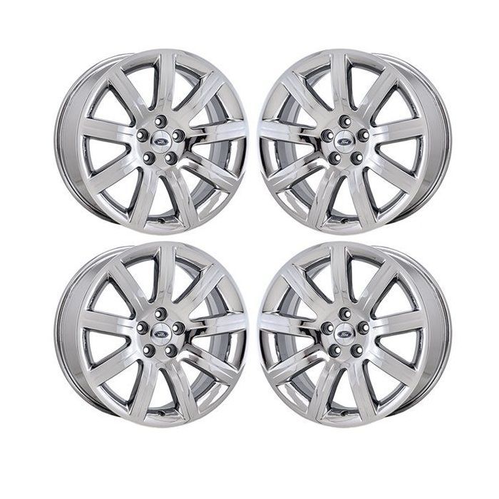 Ford Flex Wheel Rim PVD Bright Chrome 3768 Stock Factory OEM Replacement