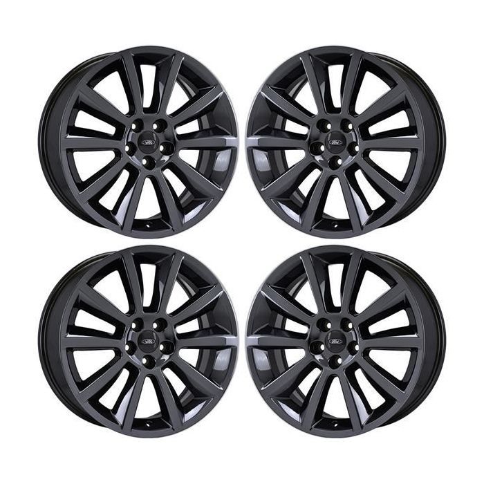 Ford Flex Wheel Rim PVD Black Chrome 3771 Stock Factory OEM Replacement