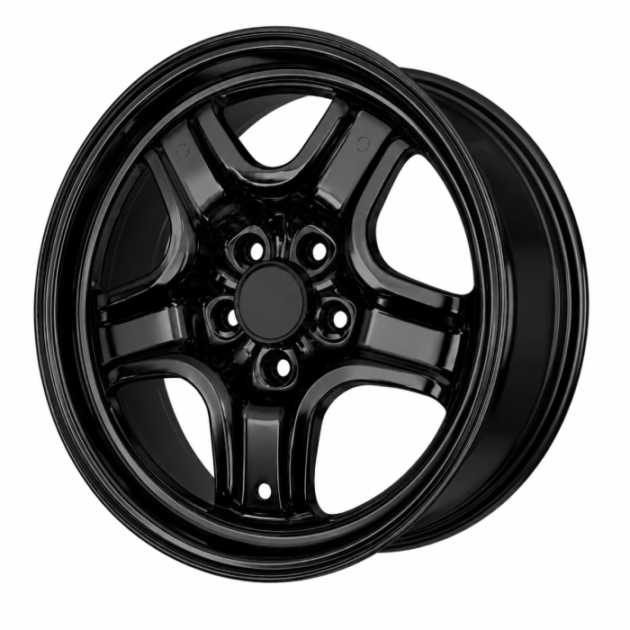 Ford Fusion Wheel Rim Black Gloss Steel 3796 Stock Factory OEM Replacement