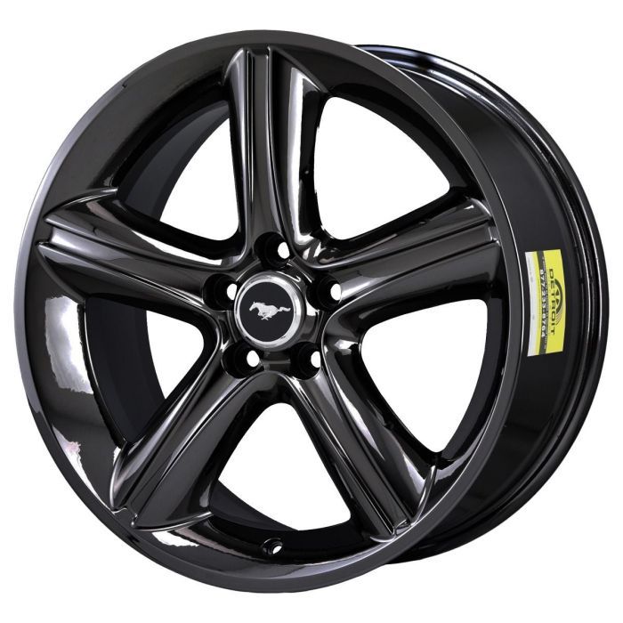 Ford Mustang Wheel Rim PVD Black Chrome 3812 Stock Factory OEM Replacement