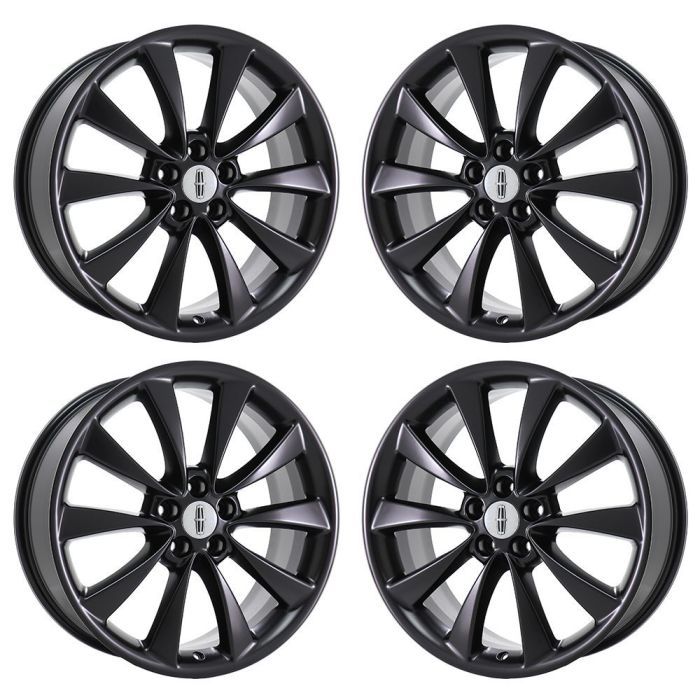 Lincoln MKS Exchange Wheels Set of 4-Exchange Rims Set of 4 Satin Black 3824