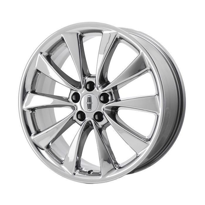 Lincoln MKS Wheel Rim PVD Bright Chrome 3824 Stock Factory OEM Replacement