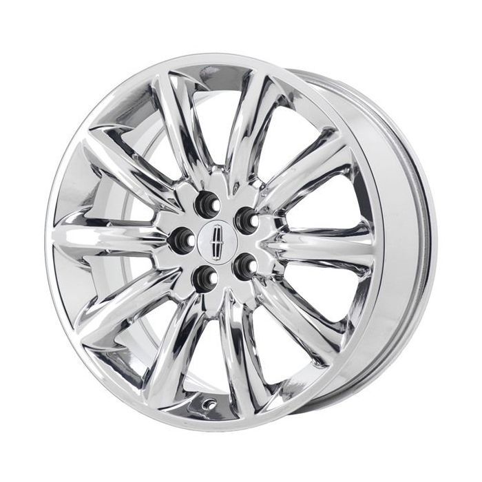 Lincoln MKT Wheel Rim PVD Bright Chrome 3825 Stock Factory OEM Replacement