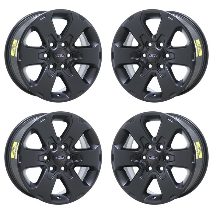 Ford F-150 Exchange Wheels Set of 4-Exchange Rims Set of 4 Satin Black 3832