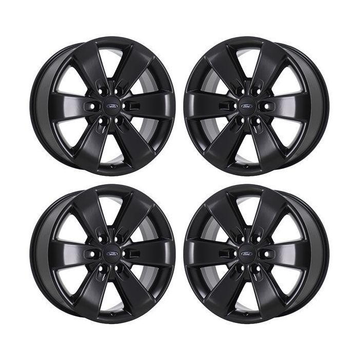 Ford F-150 Exchange Wheels Set of 4-Exchange Rims Set of 4 Satin Black 3833