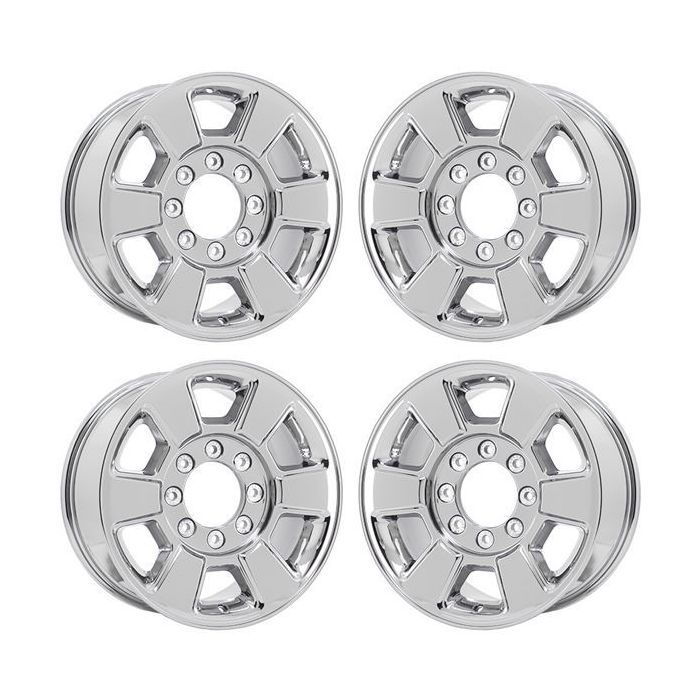 Ford F250 Wheel Rim PVD Bright Chrome 3843 Stock Factory OEM Replacement