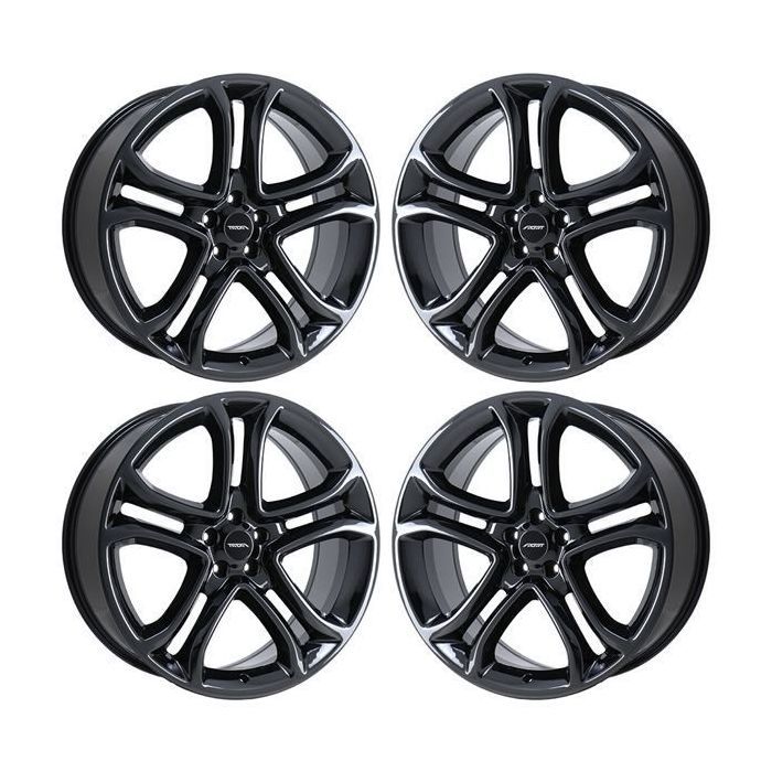 Ford Edge Wheel Rim PVD Black Chrome 3850 Stock Factory OEM Replacement