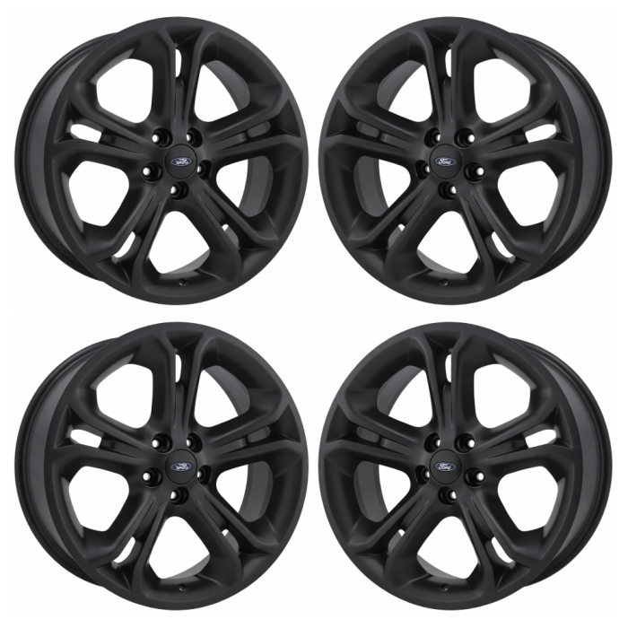 Ford Explorer Exchange Wheels Set of 4-Exchange Rims Set of 4 Satin Black 3860