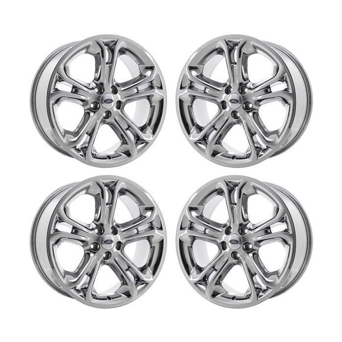 Ford Explorer Wheel Rim PVD Bright Chrome 3860 Stock Factory OEM Replacement