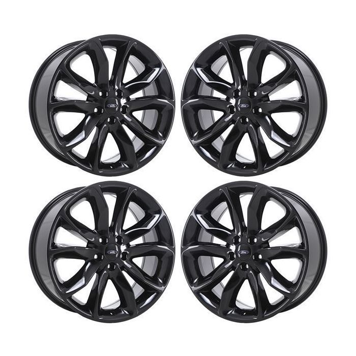Ford Explorer Exchange Wheels Set of 4-Exchange Rims Set of 4 Gloss Black 3861