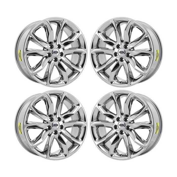Ford Explorer Wheel Rim PVD Bright Chrome 3861 Stock Factory OEM Replacement