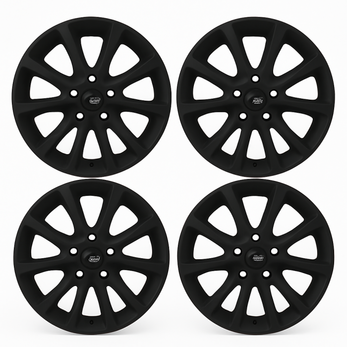 Ford Explorer Exchange Wheels Set of 4-Exchange Rims Set of 4 Satin Black 3861