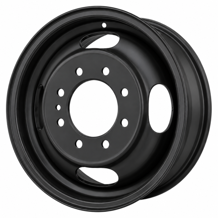 Ford E-350 Wheel Rim Satin Black Steel 3872 Stock Factory OEM Replacement