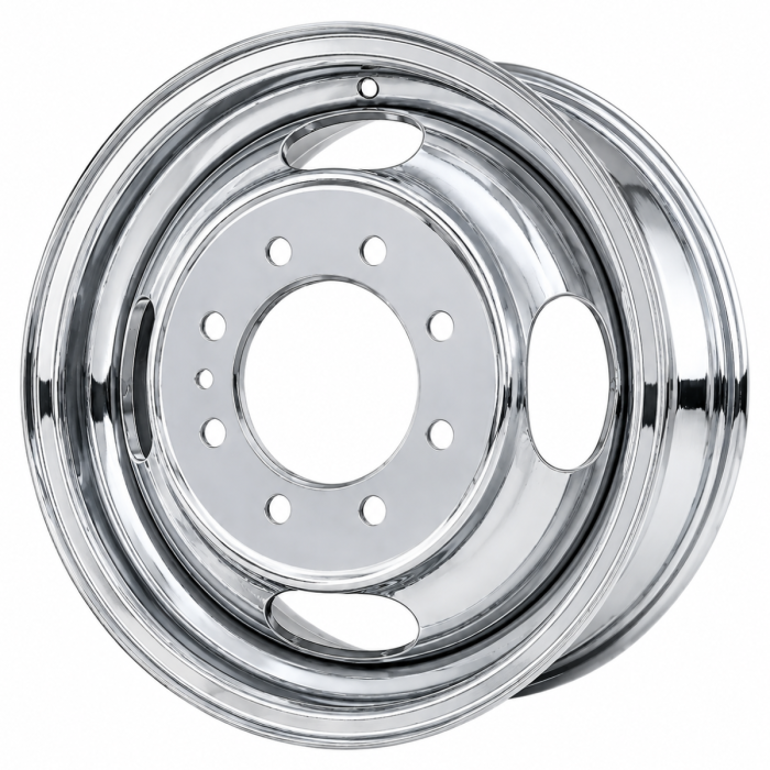Ford E-350 Wheel Rim PVD Bright Chrome Steel 3872 Stock Factory OEM Replacement