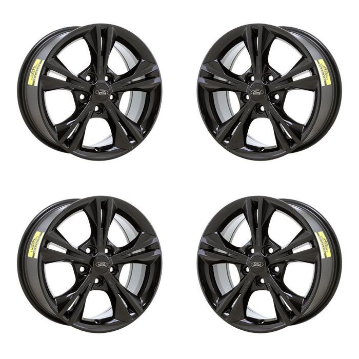 Ford Focus Exchange Wheels Set of 4-Exchange Rims Set of 4 Gloss Black 3878