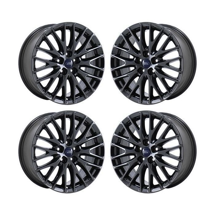 Ford Focus Wheel Rim PVD Black Chrome 3882 Stock Factory OEM Replacement