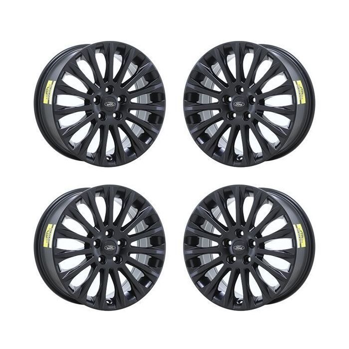 Ford Focus Exchange Wheels Set of 4-Exchange Rims Set of 4 Satin Black 3885