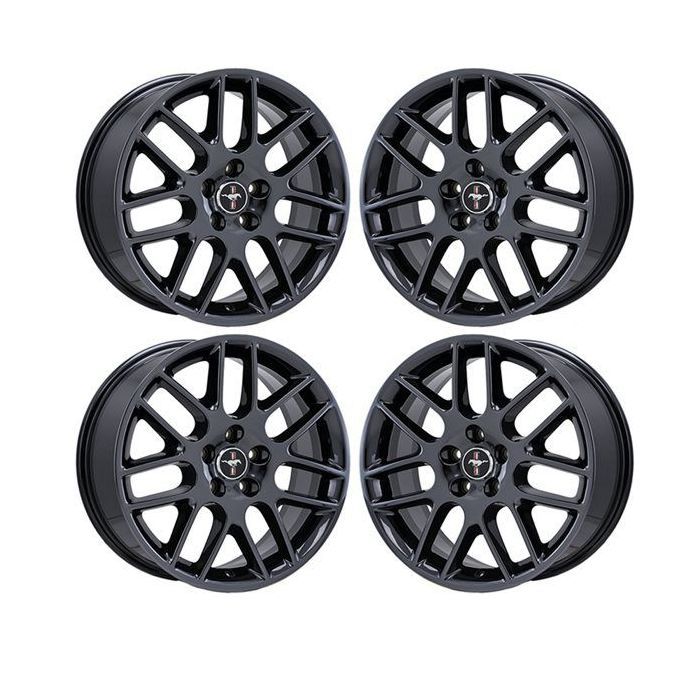Ford Mustang Wheel Rim PVD Black Chrome 3886 Stock Factory OEM Replacement