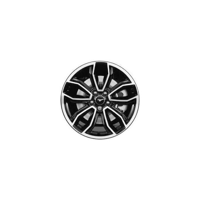 Ford Mustang Wheel Rim Machined Black 3909 Stock Factory OEM Replacement