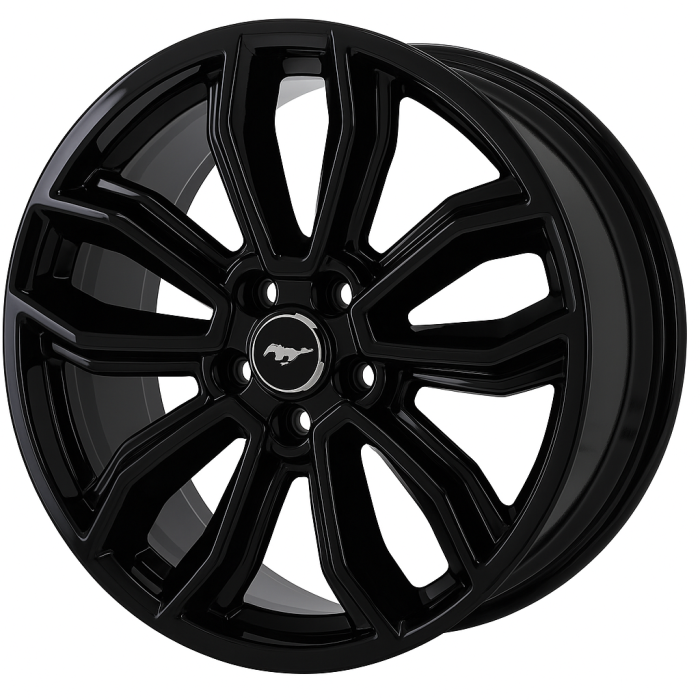 Ford Mustang Wheel Rim Gloss Black 3909 Stock Factory OEM Replacement