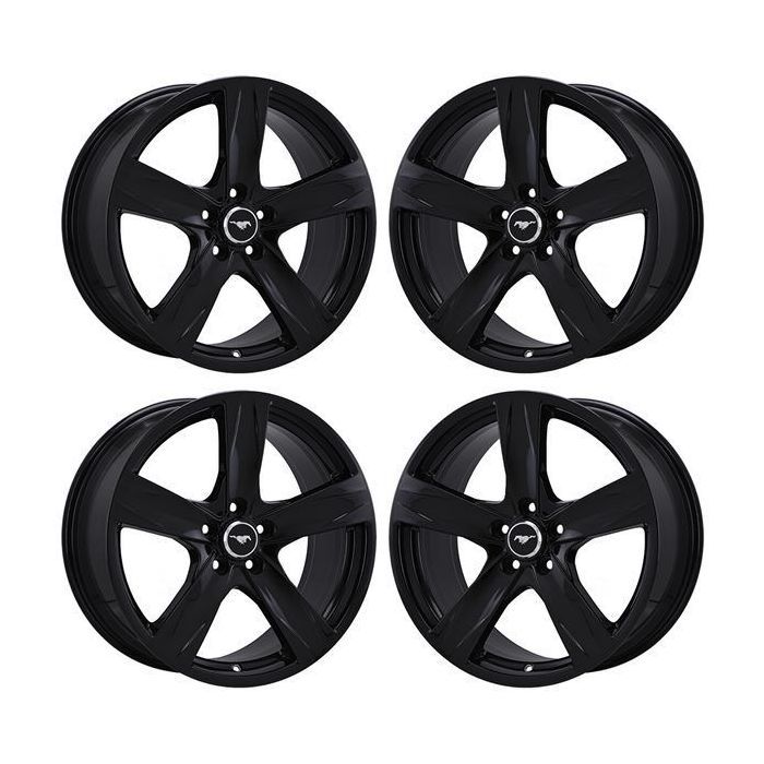 Ford Mustang Exchange Wheels Set of 4-Exchange Rims Set of 4 Gloss Black 3910