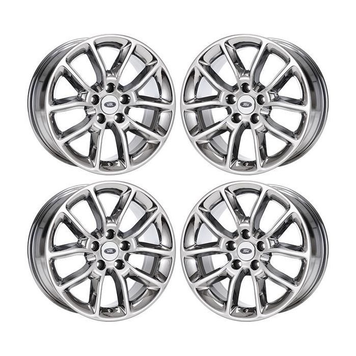 Ford Flex Wheel Rim PVD Bright Chrome 3920 Stock Factory OEM Replacement