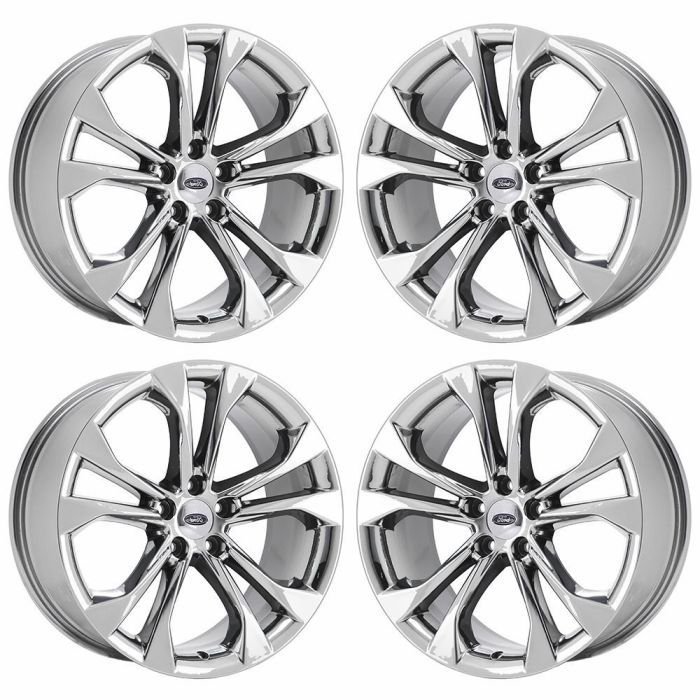 Ford Taurus Wheel Rim PVD Bright Chrome 3924B Stock Factory OEM Replacement