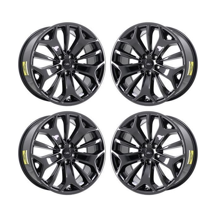 Ford Taurus Wheel Rim PVD Black Chrome 3925A Stock Factory OEM Replacement