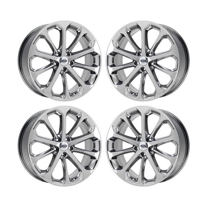 Ford Taurus Wheel Rim PVD Bright Chrome 3927A Stock Factory OEM Replacement