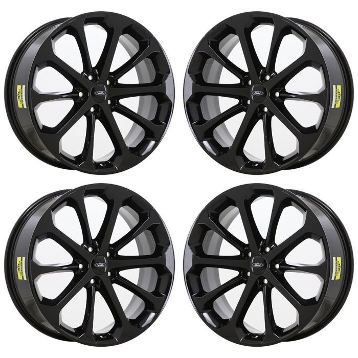 Ford Taurus Exchange Wheels Set of 4-Exchange Rims Set of 4 Gloss Black 3927A