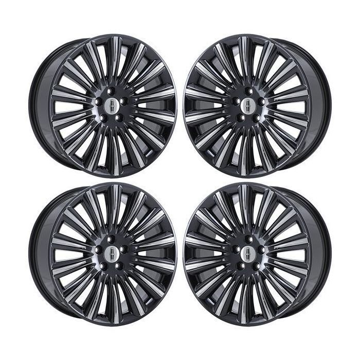 Lincoln MKS Wheel Rim PVD Black Chrome 3929 Stock Factory OEM Replacement