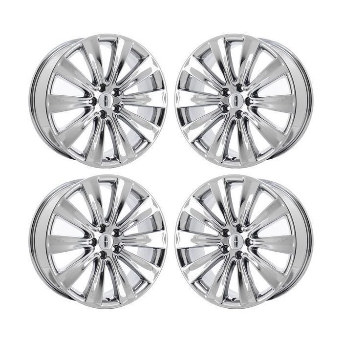 Lincoln MKS Wheel Rim PVD Bright Chrome 3930 Stock Factory OEM Replacement