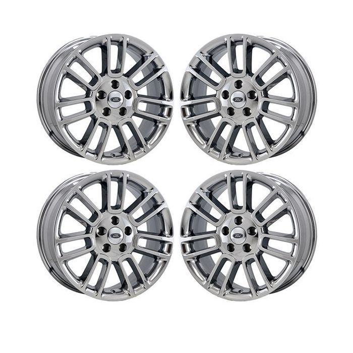 Ford Flex Wheel Rim PVD Bright Chrome 3932 Stock Factory OEM Replacement