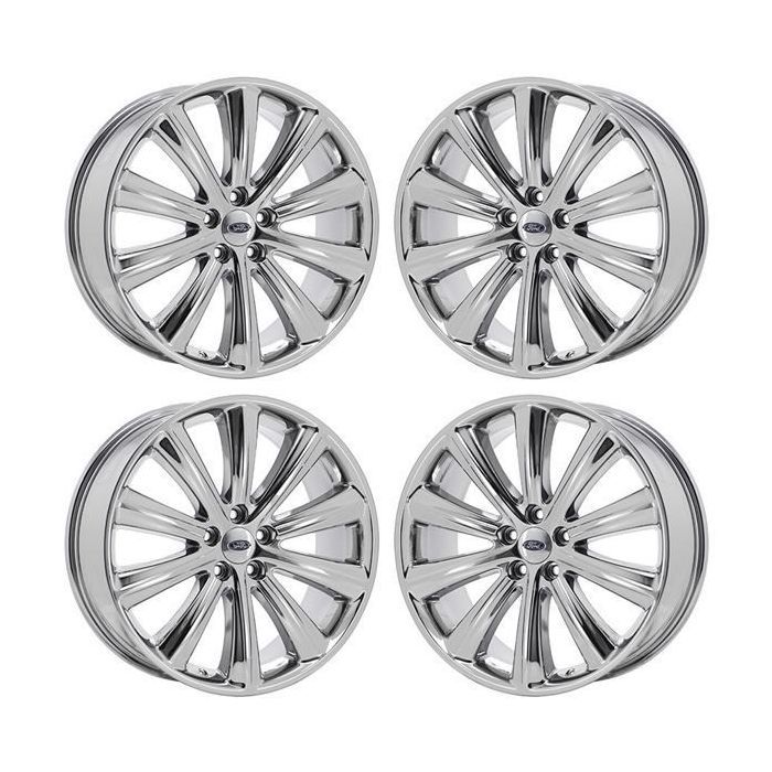 Ford Flex Wheel Rim PVD Bright Chrome 3934 Stock Factory OEM Replacement