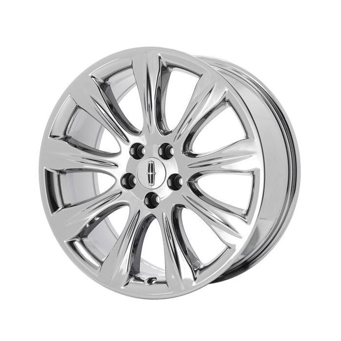 Lincoln MKT Wheel Rim PVD Bright Chrome 3936 Stock Factory OEM Replacement