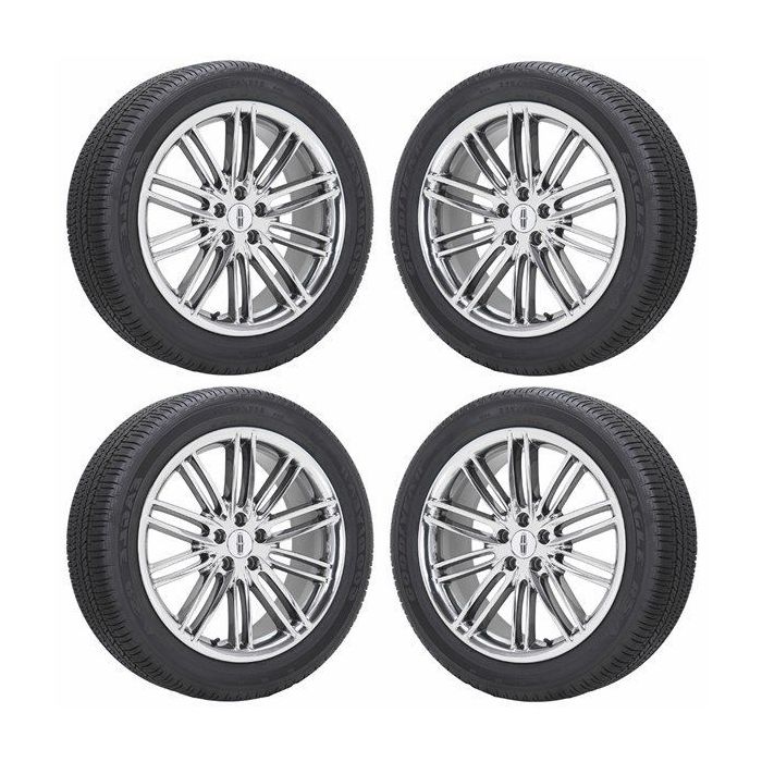 Lincoln MKT Wheel and Tire Sets-Wheel and Tire Packages-Wheel & Tire Sets-Wheel & Tire Packages-Wheel and Rim Sets-Wheel and Rim Packages-Wheel & Rim Sets -Wheel & Rim Packages PVD Bright Chrome 3937
