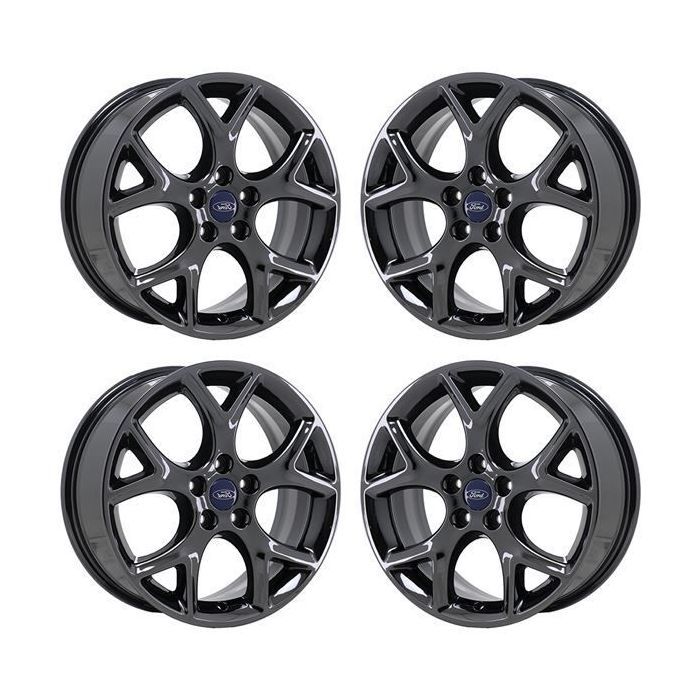 Ford Focus Wheel Rim PVD Black Chrome 3948 Stock Factory OEM Replacement