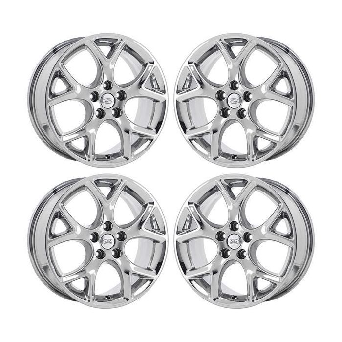 Ford Focus Wheel Rim PVD Bright Chrome 3948 Stock Factory OEM Replacement