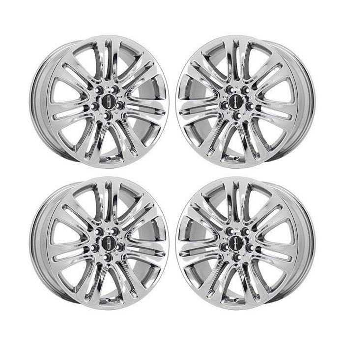 Lincoln MKZ Wheel Rim PVD Bright Chrome 3952 Stock Factory OEM Replacement