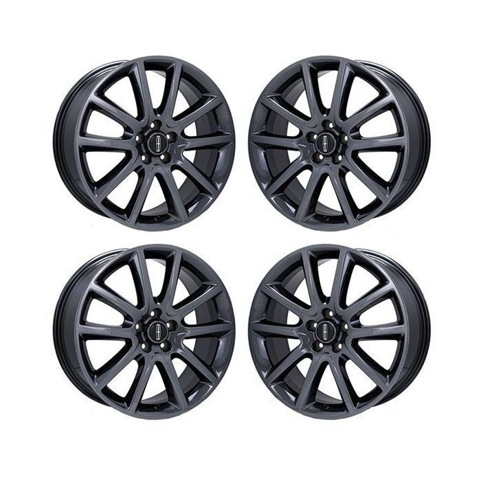 Lincoln MKZ Wheel Rim PVD Black Chrome 3953 Stock Factory OEM Replacement