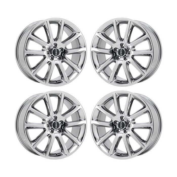 Lincoln MKZ Wheel Rim PVD Bright Chrome 3953 Stock Factory OEM Replacement