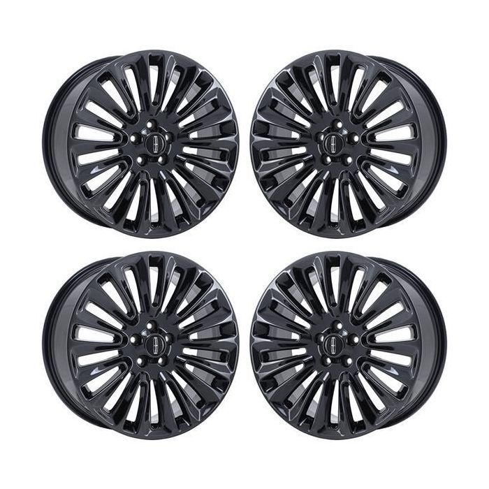 Lincoln MKZ Wheel Rim PVD Black Chrome 3954 Stock Factory OEM Replacement