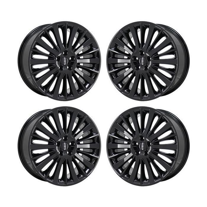 Lincoln MKZ Exchange Wheels Set of 4-Exchange Rims Set of 4 Gloss Black 3955