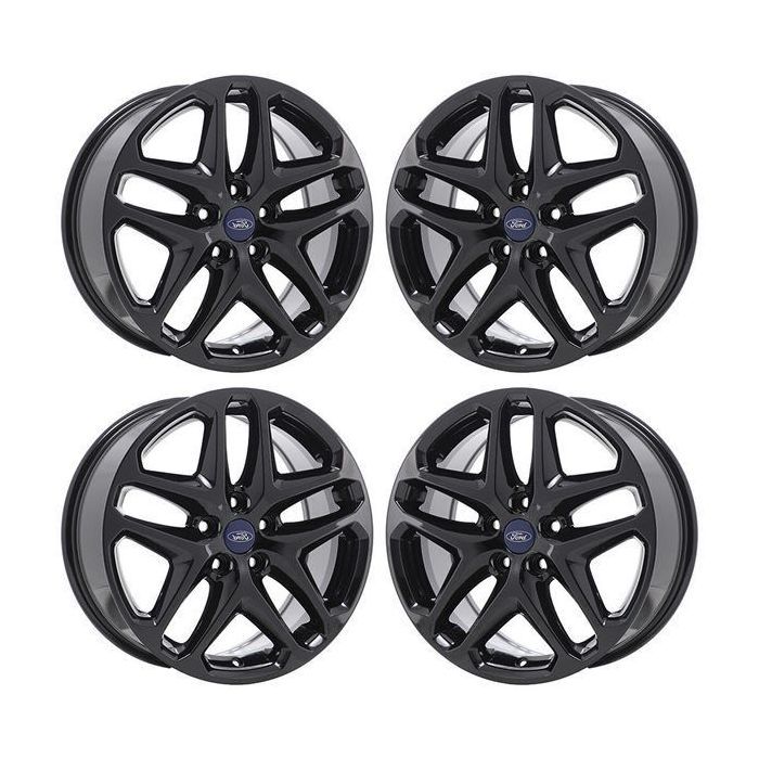 Ford Fusion Exchange Wheels Set of 4-Exchange Rims Set of 4 Gloss Black 3957