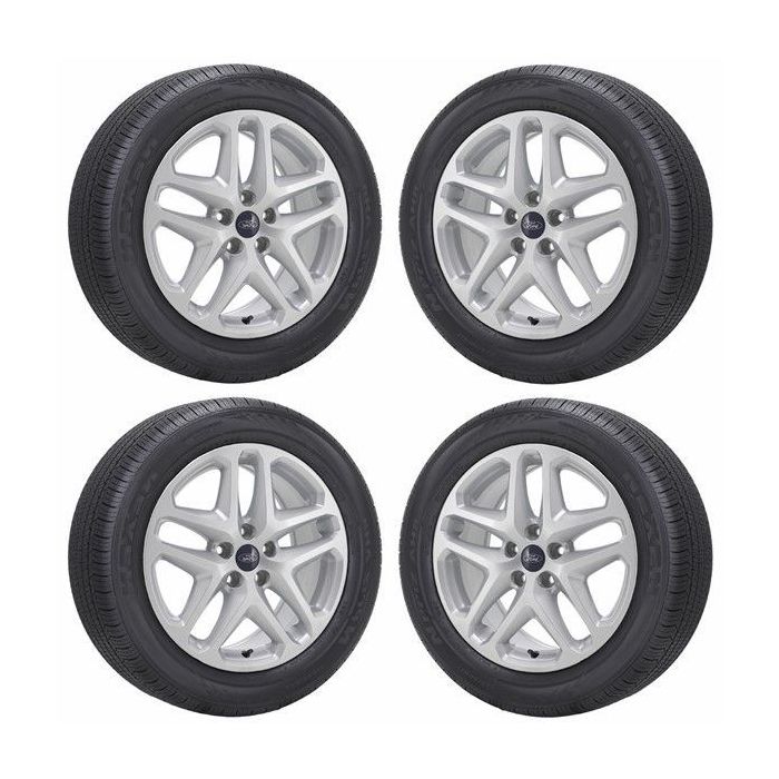 Ford Fusion Wheel and Tire Sets-Wheel and Tire Packages-Wheel & Tire Sets-Wheel & Tire Packages-Wheel and Rim Sets-Wheel and Rim Packages-Wheel & Rim Sets -Wheel & Rim Packages Silver 3957