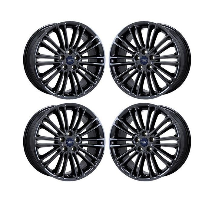 Ford Fusion Wheel Rim PVD Black Chrome 3960 Stock Factory OEM Replacement