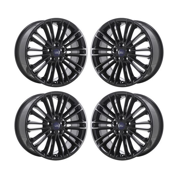 Ford Fusion Exchange Wheels Set of 4-Exchange Rims Set of 4 Gloss Black 3960